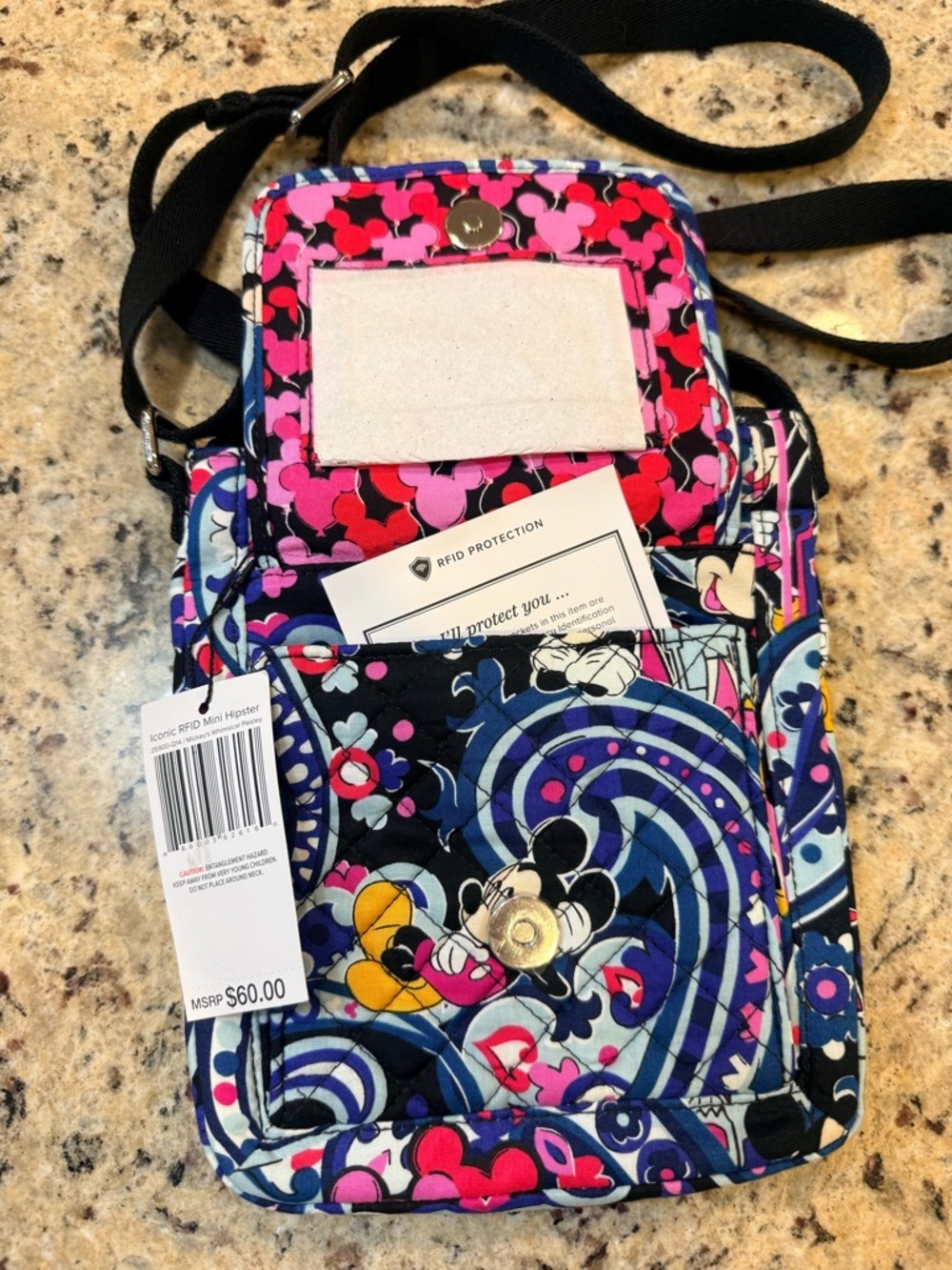 Vera Bradley Disney Crossbody NWT - Picture 5 of 6